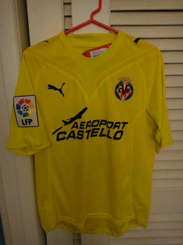 maillot villarreal cf domicile 2009-2010 pas cher