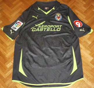 maillot villarreal cf exterieur 2010-2011 rétro