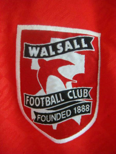 maillot walsall domicile 1995-1996 rétro