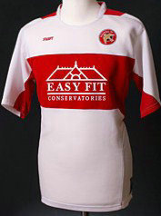 maillot walsall domicile 2007-2008 rétro