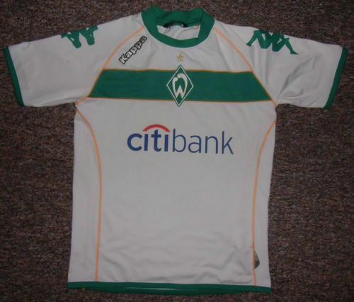 maillot werder brême exterieur 2008-2009 rétro