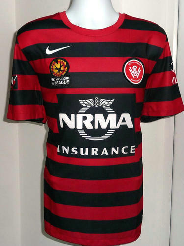 maillot western sydney wanderers domicile 2013-2015 rétro