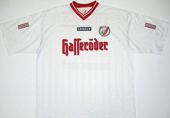 maillot widzew Łódź exterieur 2001-2002 rétro