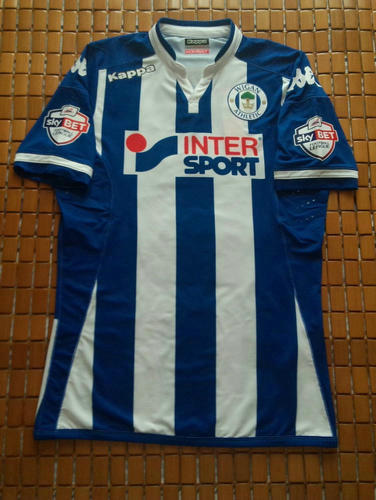 maillot wigan athletic domicile 2015-2016 rétro