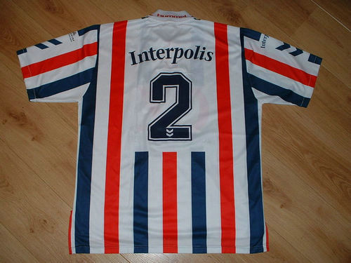 maillot willem ii domicile 1997-1998 pas cher