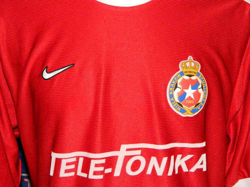 maillot wisła kraków domicile 2001-2002 pas cher