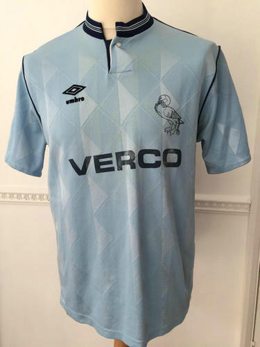 maillot wycombe wanderers domicile 1989-1990 rétro maillot wycombe wanderers domicile 1989-1990 rétro