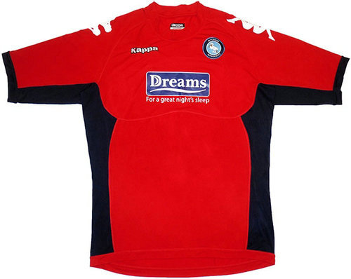 maillot wycombe wanderers exterieur 2011-2012 rétro