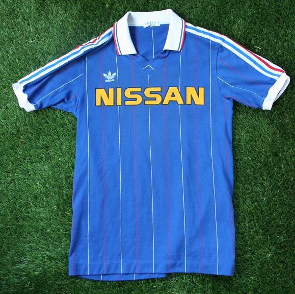 maillot yokohama f·marinos domicile 1982-1987 rétro