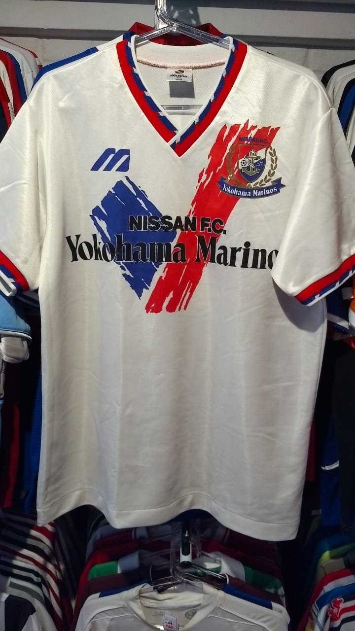 maillot yokohama f·marinos exterieur 1993-1995 rétro