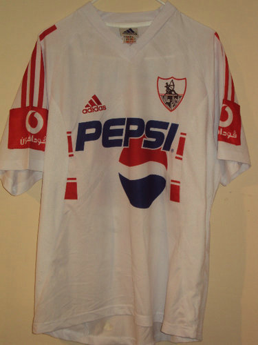 maillot zamalek domicile 2003-2004 rétro