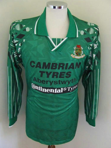maillots aberystwyth town domicile 1995-1997 rétro