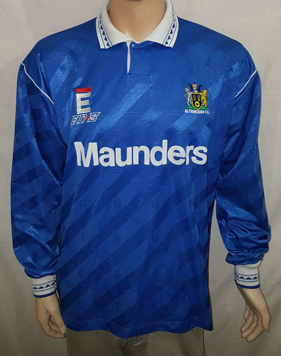 maillots altrincham fc exterieur 1992-1993 rétro