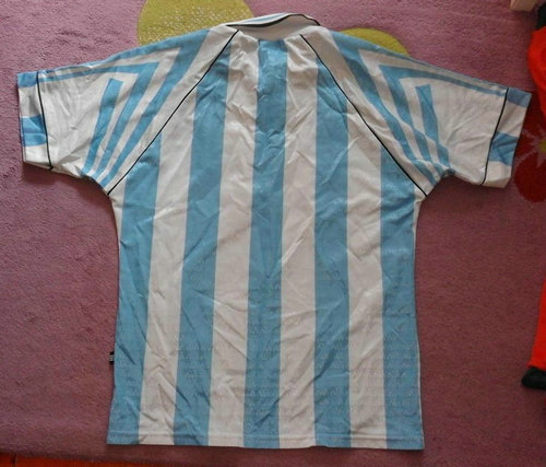 maillots argentine domicile 1995-1997 rétro maillots argentine domicile 1995-1997 rétro