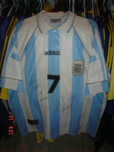 maillots argentine domicile 1997 rétro