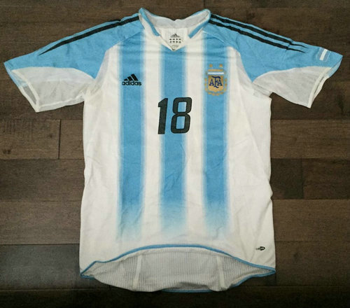 maillots argentine domicile 2004-2006 pas cher