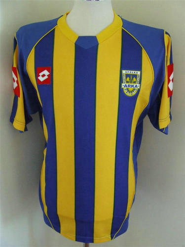 maillots arka gdynia domicile 2004-2005 pas cher