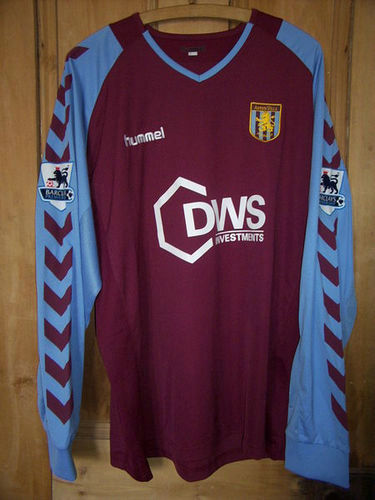 maillots aston villa domicile 2004-2005 rétro
