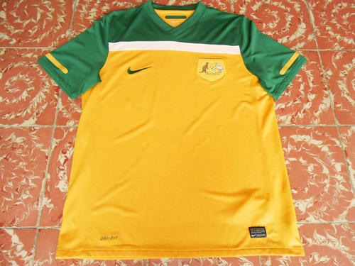 maillots australie domicile 2010-2012 rétro