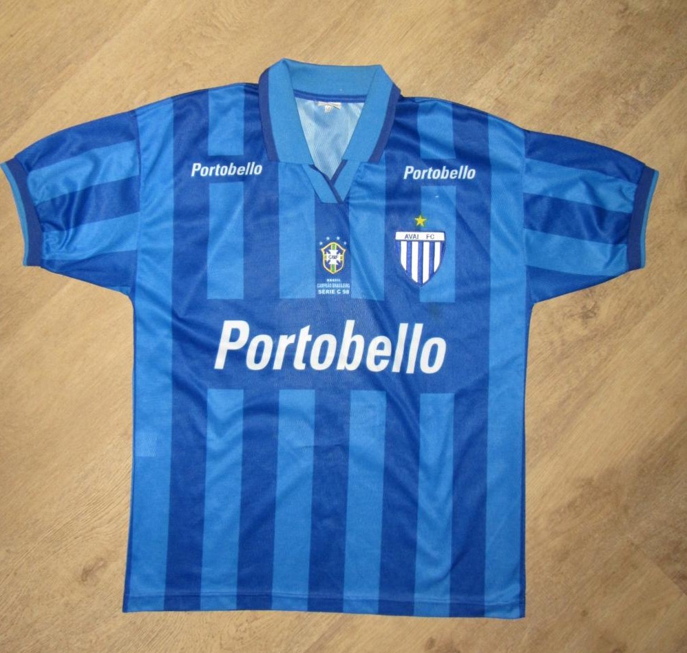 maillots avaí futebol clube domicile 1999 rétro
