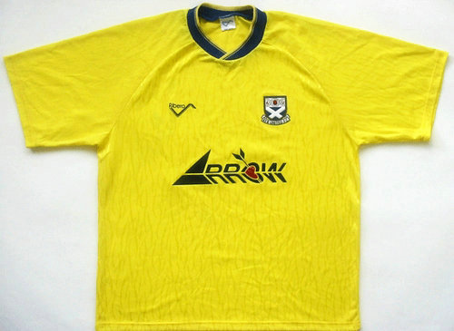 maillots ayr united exterieur 1991-1992 pas cher