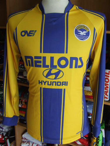 maillots bangor fc domicile 2010-2011 rétro