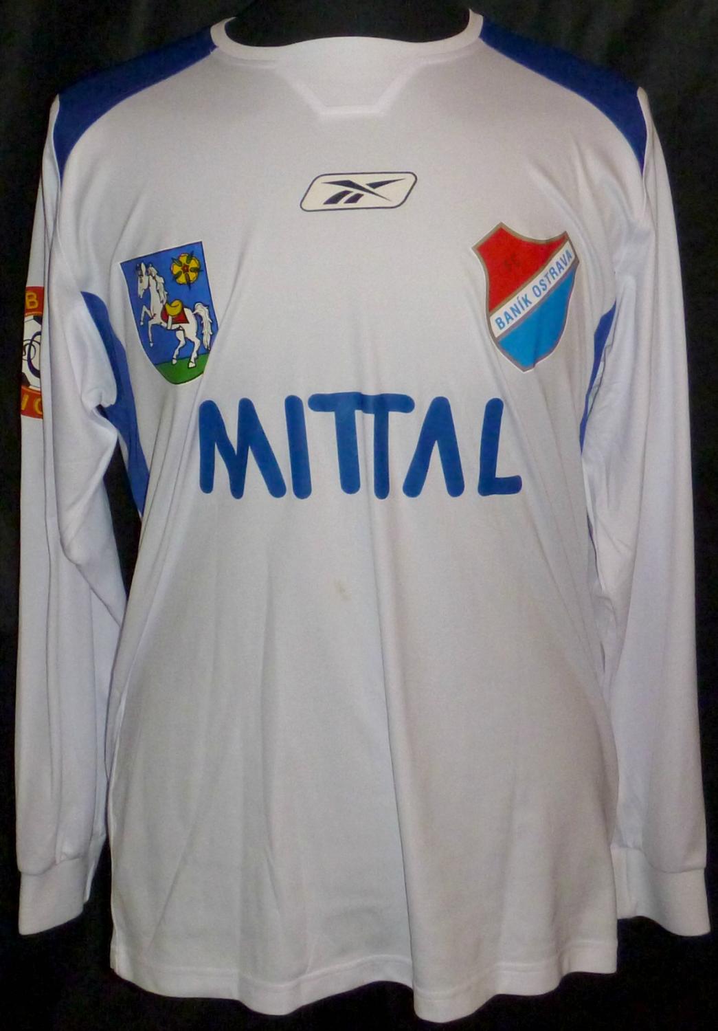 maillots baník ostrava domicile 2005-2006 rétro