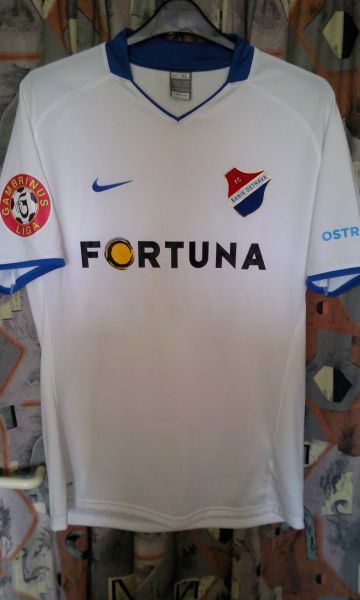 maillots baník ostrava domicile 2009-2010 rétro