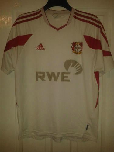 maillots bayer leverkusen exterieur 2003-2004 rétro