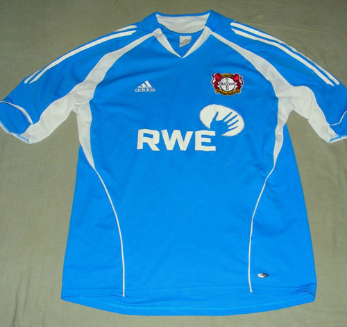 maillots bayer leverkusen exterieur 2006-2007 rétro