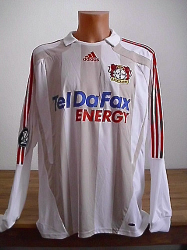 maillots bayer leverkusen exterieur 2007-2009 pas cher