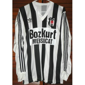 maillots beşiktaş jk domicile 1988-1989 rétro