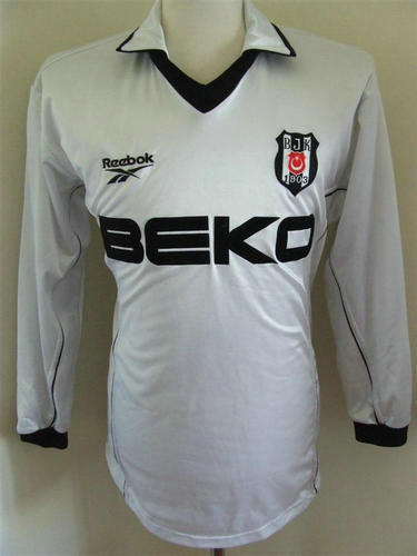 maillots beşiktaş jk domicile 1999-2000 rétro