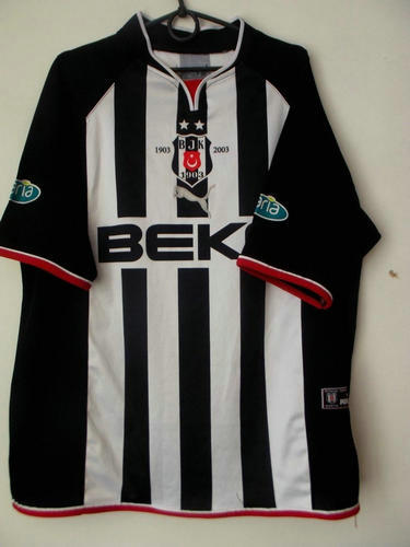 maillots beşiktaş jk domicile 2002-2003 rétro