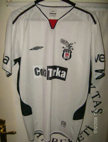 maillots beşiktaş jk domicile 2005-2006 rétro