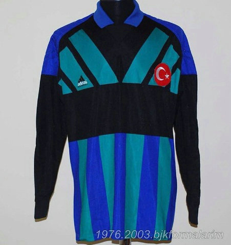 maillots beşiktaş jk gardien 1990-1991 rétro