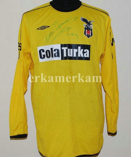 maillots beşiktaş jk gardien 2005-2006 rétro