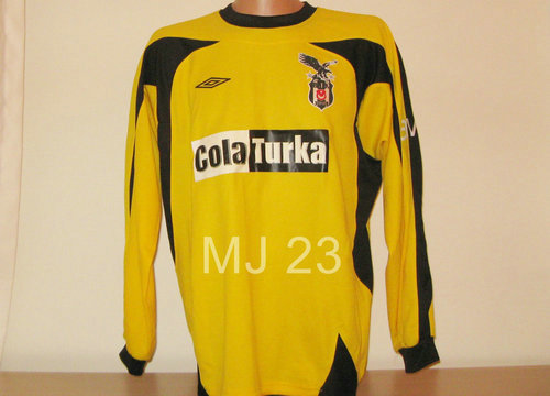 maillots beşiktaş jk gardien 2006-2007 rétro