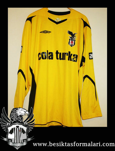 maillots beşiktaş jk gardien 2008-2009 rétro
