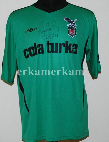 maillots beşiktaş jk particulier 2007-2008 rétro
