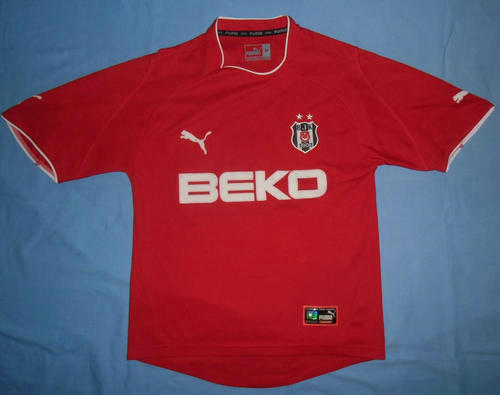 maillots beşiktaş jk third 2003-2004 rétro