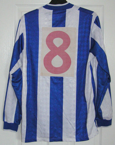 maillots bishop\'s stortford domicile 1987-1989 rétro