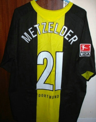 maillots borussia dortmund exterieur 2005-2006 pas cher maillots borussia dortmund exterieur 2005-2006 pas cher