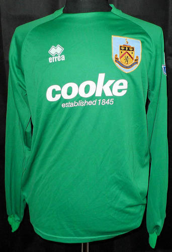 maillots burnley fc gardien 2009-2010 rétro