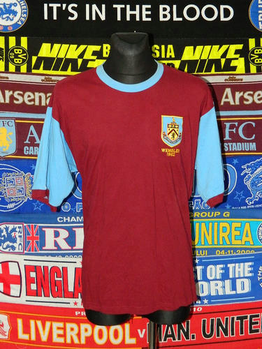 maillots burnley fc réplique 1961-1969 rétro