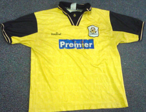 maillots cambridge united domicile 1995-1996 pas cher