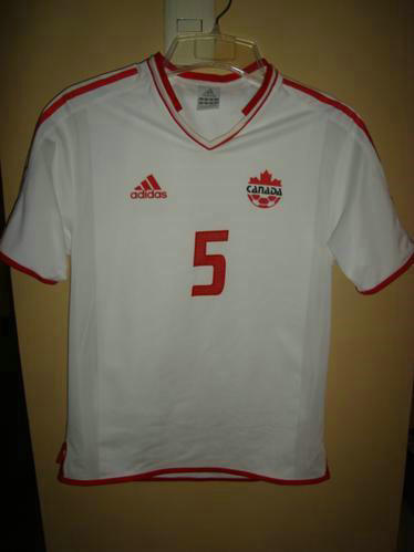 maillots canada exterieur 2005 rétro