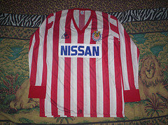maillots cd guadalajara domicile 1987-1988 pas cher