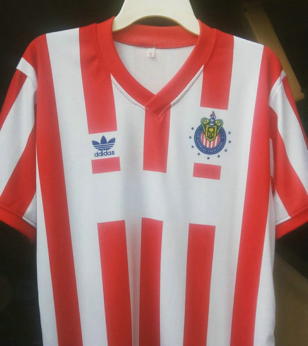 maillots cd guadalajara domicile 1991-1992 pas cher