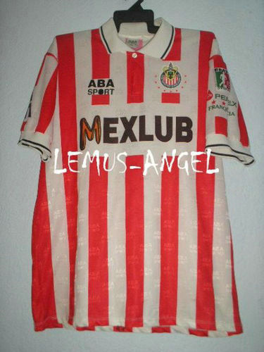 maillots cd guadalajara domicile 1997 pas cher